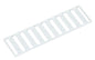 WAGO 793-5569 (AS Card of 10X10), Black Marking, Horizontal Marking, Marked 51-60 (10X), SNAP-ON Type, Stretchable 5-5.2 MM Width, White, WMB Card