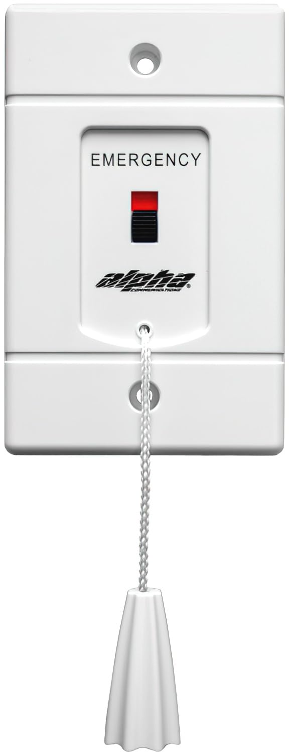 Alpha Communications SF1172A Emergency Pull Cord Station-Red Indicator