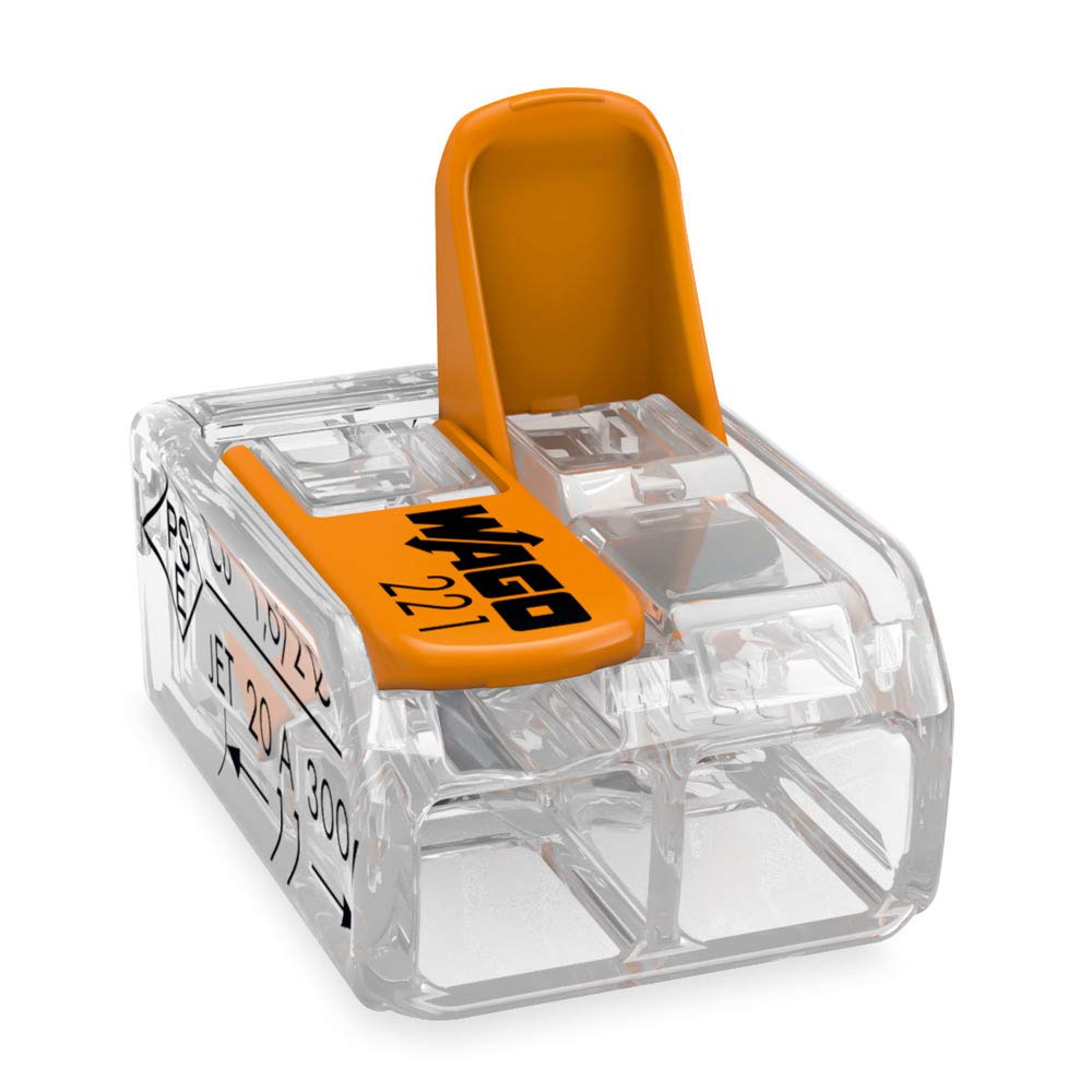 Mini terminal to universelle Wago - 2 conducteurs - Vendu par 100
