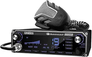 Uniden Bearcat 980 40-Channel SSB CB Radio with 7-Color Digital Display