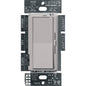 Lutron Diva LED+ Dimmer Light Switch for Dimmable LED, Halogen, and Incandescent Bulbs, 150 Watt, Single-Pole or 3-Way, DVCL-153P-GR, Gray