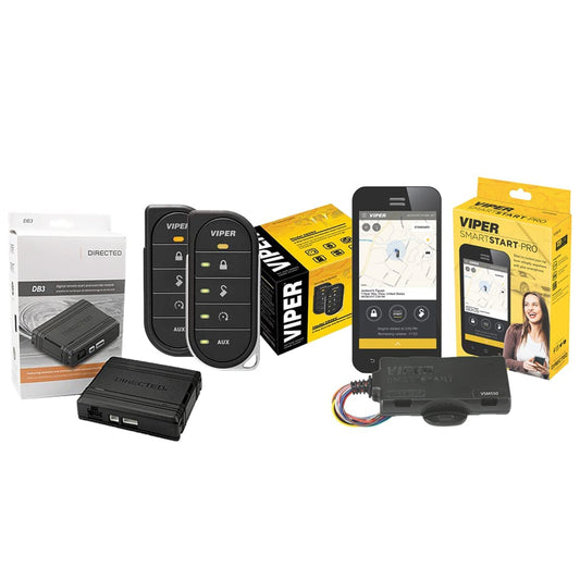 Viper 5806V Car Alarm and Remote Start System Bundled with + (1) DB3 Bypass Module + (1) VSM550 SmartStart GPS Module