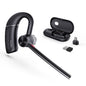 Yealink BH71 Pro Bluetooth Headset with USB-C/A Dongle, Teams Certified, Wireless Earpiece for Cell Phone,PC,Laptop,Noise Cancelling Microphone, Adjustable Ear Hook