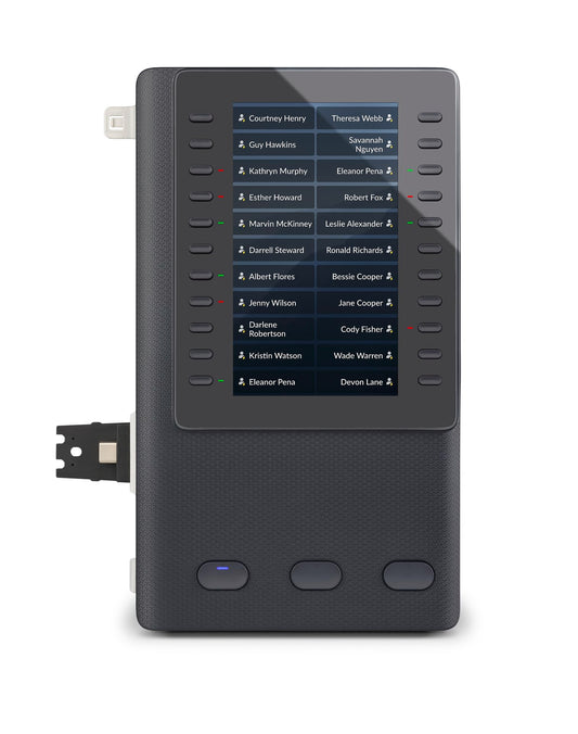 Poly E extension module for Edge series IP phones, gray