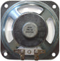 Alpha Communications SK004 Square Replacement/Auxiliary 3.5" Mylar Cone Intercom Speaker, 45 Ohms, Screw Terminal Connectors
